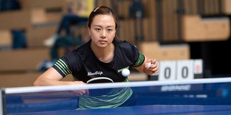 Yuan Wan beim Spiel
